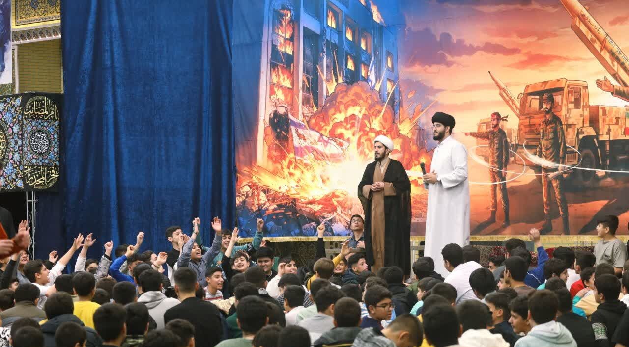 حضور پُرشور ۲۸۰ نوجوان در اعتکاف مسجدالنبی(ص) طاقبستان