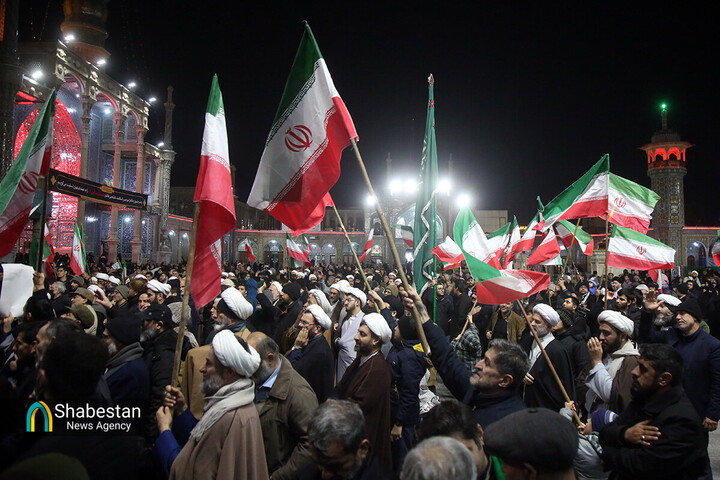 پاسخ دندان‌شِکن مردم یزد به اغتشاشگران