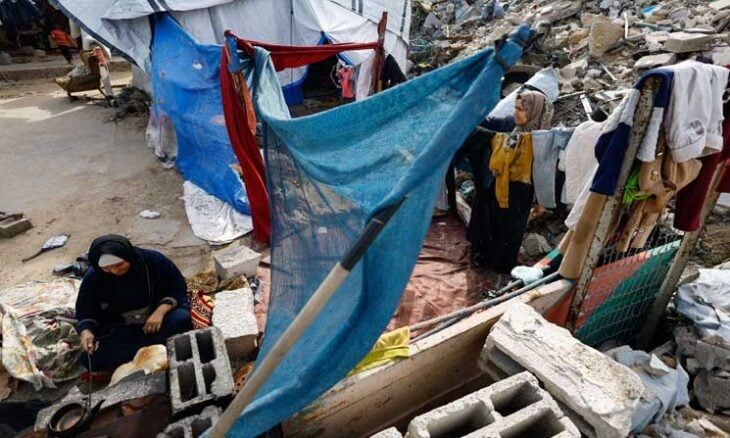 هشدار سازمان ملل نسبت به افزایش تلفات ناشی از بمباران و سرما در غزه