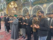 اجرای برنامه فرهنگی آستان مقدس عباسی ویژه هیأتی از جوانان استان ذی‌قار