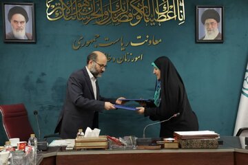 امضای تفاهم‌نامه همکاری معاونت امور زنان ریاست جمهوری و سازمان اسناد و کتابخانه ملی ایران