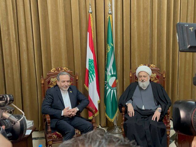 دیدار عراقچی با نایب‌رئیس مجلس اعلای شیعیان لبنان