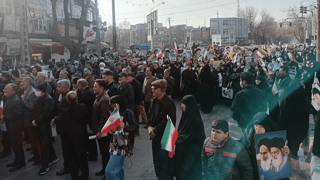 تشییع شهدای مدافع امنیت در کرمانشاه