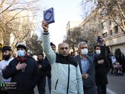 تجمع و راهپیمایی مردم بجنورد در محکومیت اغتشاشات اخیر