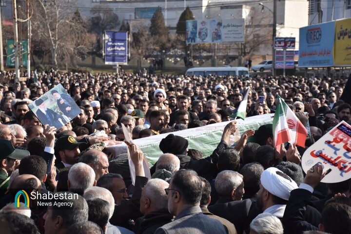 پیکیر شهید امنیت در بوشهر تشییع می‌شود