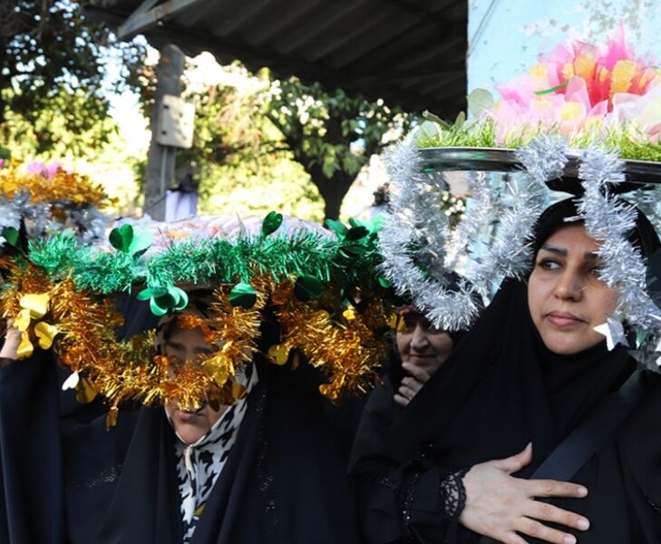 تجدید بیعت مردم انقلابی مازندران در تشییع ۴ شهید امنیت&nbsp;