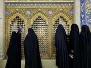 حضور بانوان تازه‌مسلمان ۱۱ کشور در مراسم غبارروبی حرم بانوی کرامت