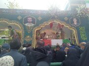 تشییع پیکرهای شهدای مقاومت ملی/ آسمان تهران در سوگ شهدا بارید