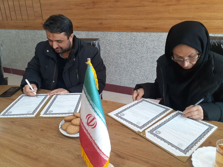 امضای تفاهم نامه همکاری بین کانون های مساجد مازندران با دانشگاه راهیان نوین ساری