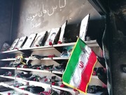 فیلم/ خسارت اغتشاشگران به حوزه علمیه قاین