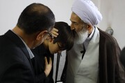 دیدار آیت الله محمدی لائینی با خانواده‌های معظم شهدای امنیت
