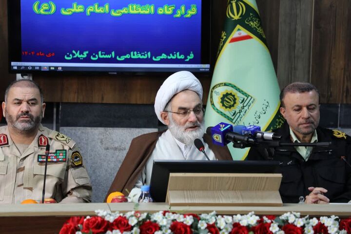 قدردانی نماینده ولی فقیه در گیلان از حضور مقتدرانه پلیس در برخورد با اقدامات تروریستی
