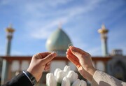 مراسم عقدکنان در حرم شاهچراغ(ع)