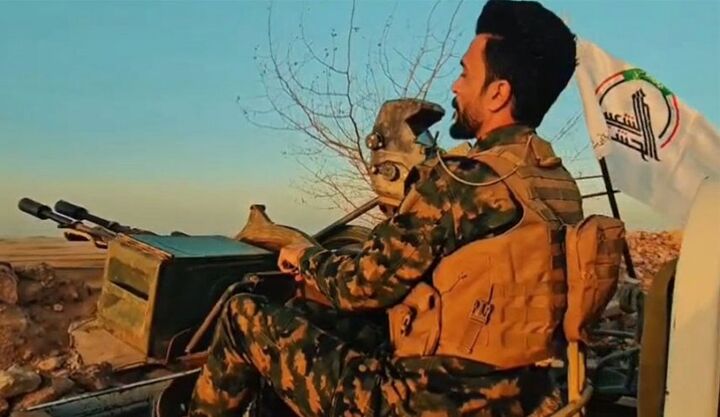 استقرار نیروهای حشد شعبی در مرز با سوریه