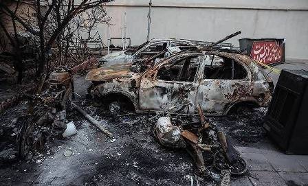 روایت دردناک از سوختن مسجد شهیدبهشتی تهرانپارس در آتش اغتشاش/ مردمی که مرهم تن سوخته مسجد شدند