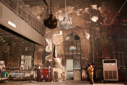 روایت دردناک از سوختن مسجد شهیدبهشتی تهرانپارس در آتش اغتشاش/ مردمی که مرهم تن سوخته مسجد شدند