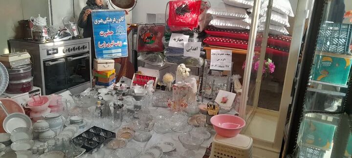 اهدای دو سری جهیزیه به مناسبت عید مبعث در میاندوآب