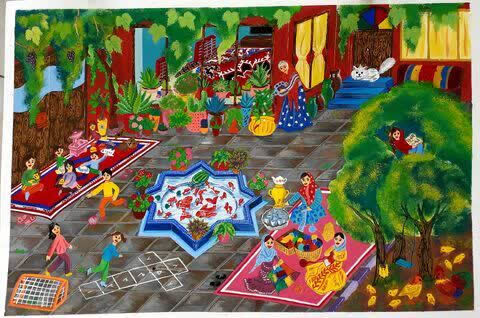 کودکان و نوجوانان اصفهانی در مسابقه نقاشی رومانی خوش درخشیدند