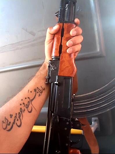 تصاویری تازه از کشف سلاح‌های اغتشاشگران در کرمان