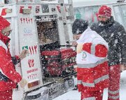 هلال احمر خراسان جنوبی به ۳۸۲ نفر گرفتار در برف امدادرسانی کرد