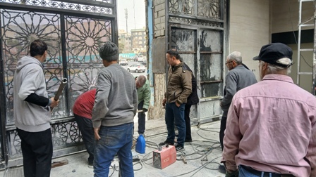 روایت سوختن مسجد «حمزه سیدالشهدا(ع)» در آتش اغتشاش و عزم اهالی برای حیات دوباره آن