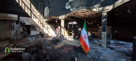 خسارت ۴میلیاردی آشوبگران به مسجد سیدالشهدا(ع) نازیآباد؛ اعلام آمادگی مردم برای بازسازی