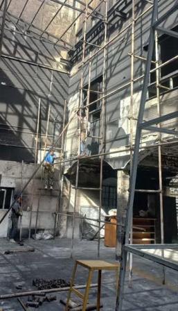 خسارت ۴میلیاردی آشوبگران به مسجد سیدالشهدا(ع) نازیآباد؛ اعلام آمادگی مردم برای بازسازی