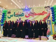 مراسم جشن میلاد سرداران کربلا در بقعه احمد ابن اسحاق (ره) سرپل ذهاب