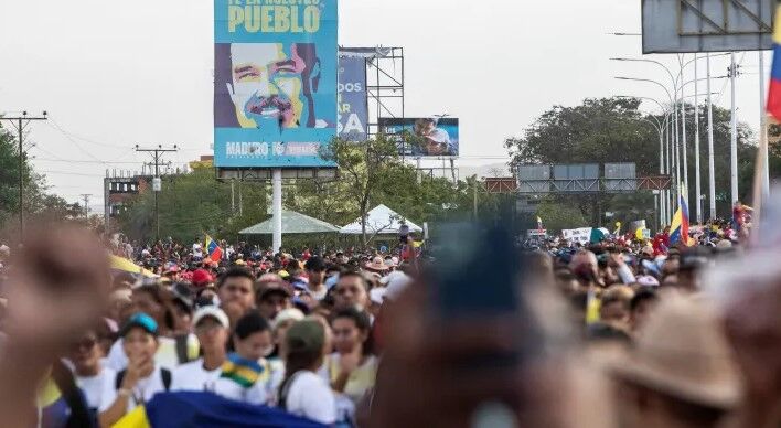 اعتراضات گسترده در ونزوئلا برای آزادی مادورو