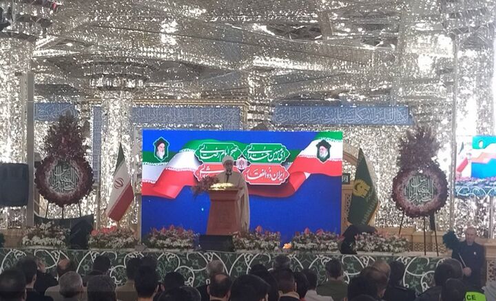 امنیت امروز حرم رضوی مرهون ایستادگی و فداکاری مدافعان حرم است