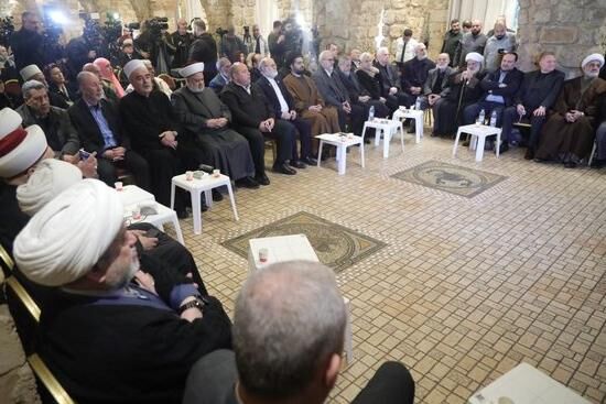 حمایت رهبران ادیان لبنان از مردم و نظام جمهوری اسلامی ایران