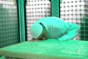 آیین غبارروبی ضریح مطهر امامزاده حسین بن موسی الکاظم(ع) طبس