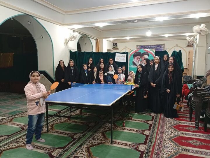 افتتاح پاتوق ورزشی معاونت خواهران کانون فرهنگی- هنری امام زمان (عج) آران و بیدگل