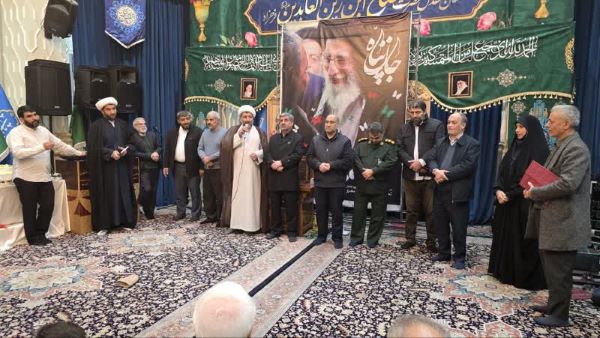 مراسم تلبس ۱۲ خادم جدید در آستان مقدس امامزاده صالح (ع) فرحزاد