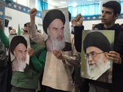تجدید میثاق طلاب بیرجندی با آرمان‌های امام خامنه‌ای