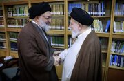 دیدار نماینده ولی فقیه با آیت الله علم الهدی