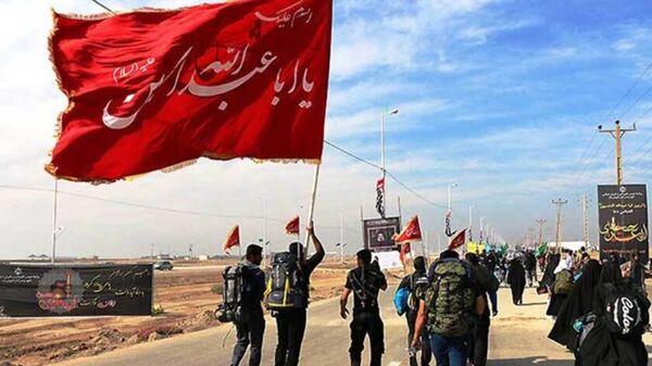 برپایی پیاده‌روی نیمه شعبان در کربلا از سوی موکب حسینا