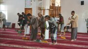 طرح غبارروبی مساجد یمن/  پویش «خانه‌ام را تمیز کن» در تعز آغاز شد