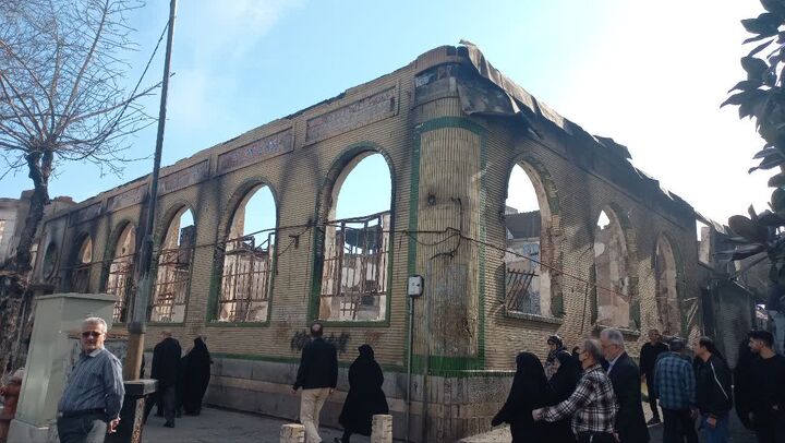 اعتراف به آتش زدن مسجد حاج مجتهد رشت