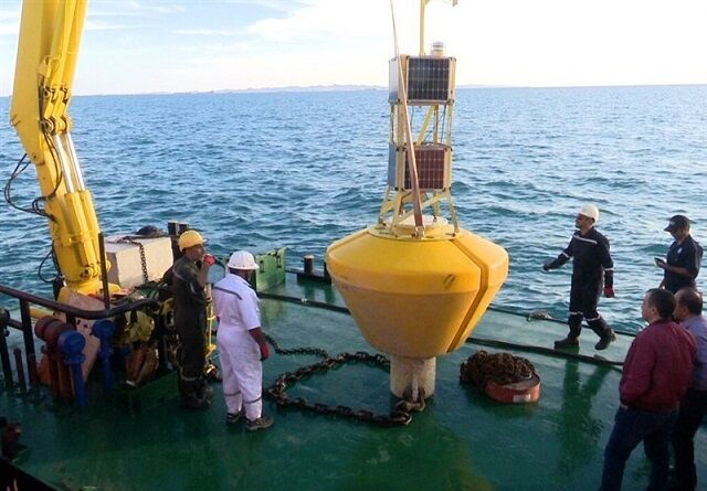 بویه موج‌نگار هواشناسی در خلیج فارس جاگذاری شد