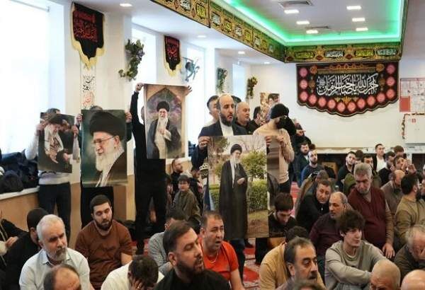 برگزاری مراسم حمایت از ایران و رهبر معظم انقلاب در مسکو