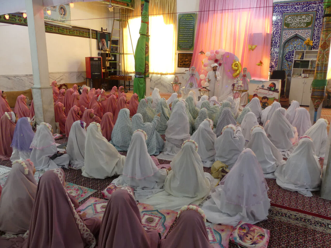 مساجد میزبان جشن تکلیف دختران مشهدی