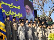 همصدایی نسل انقلاب با سرود «پسراتو ببین» در ۱۲ بهمن بیرجند