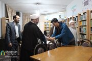 بازدید حجت‌الاسلام کاظمی نسب از کانون شهید مطهری مشهد