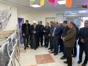 نمایشگاه مطبوعات ۵۷ "خبرخوان انقلاب" در ایجرود برپا شد