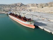 آغاز بارگیری نخستین محموله ۳۰ هزار تنی بیلت فولادی در بندر منطقه ویژه اقتصادی پارسیان