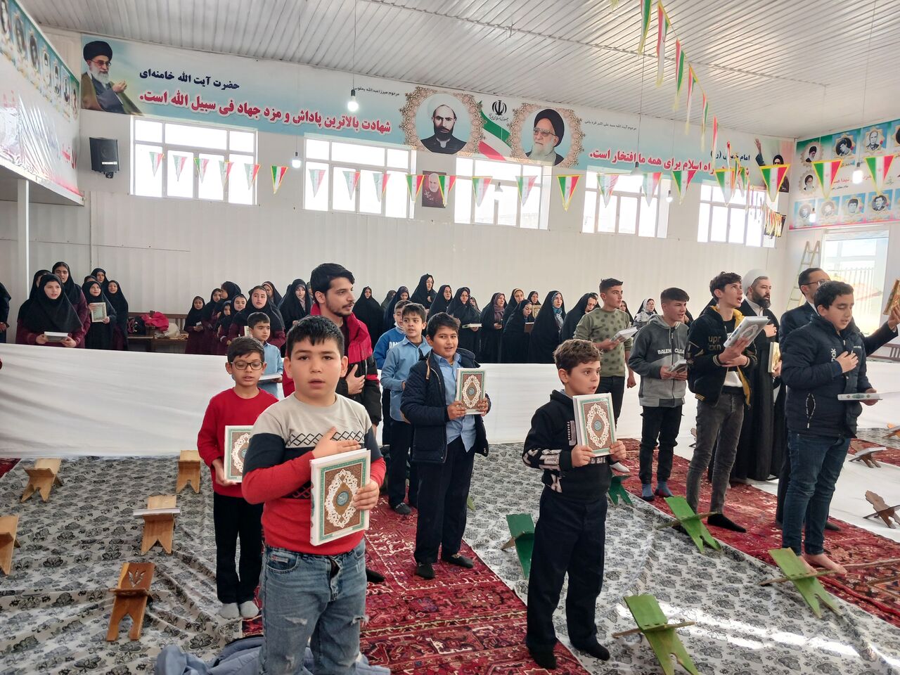 انس معنوی با قرآن در قره‌باغ