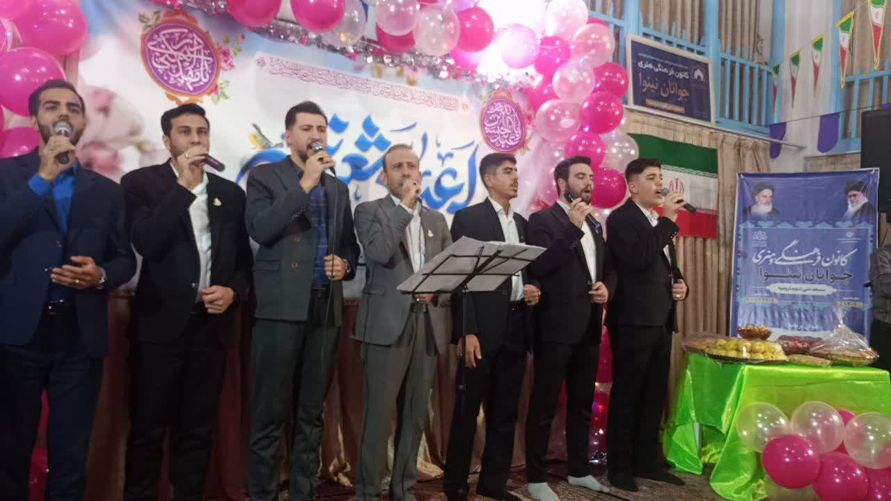 جشن انقلاب و انتظار در مسجد علی شهید؛ یاران حقیقی امام زمان(عج) جوانان هستند