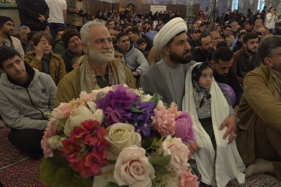 جشن میلاد امام مهدی(عج) در مرقد مطهر سیده خوله(ع) در بعلبک لبنان