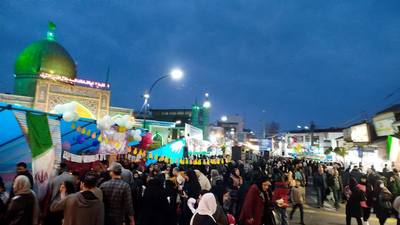 حال هوای شب نیمه شعبان در آستانه اشرفیه